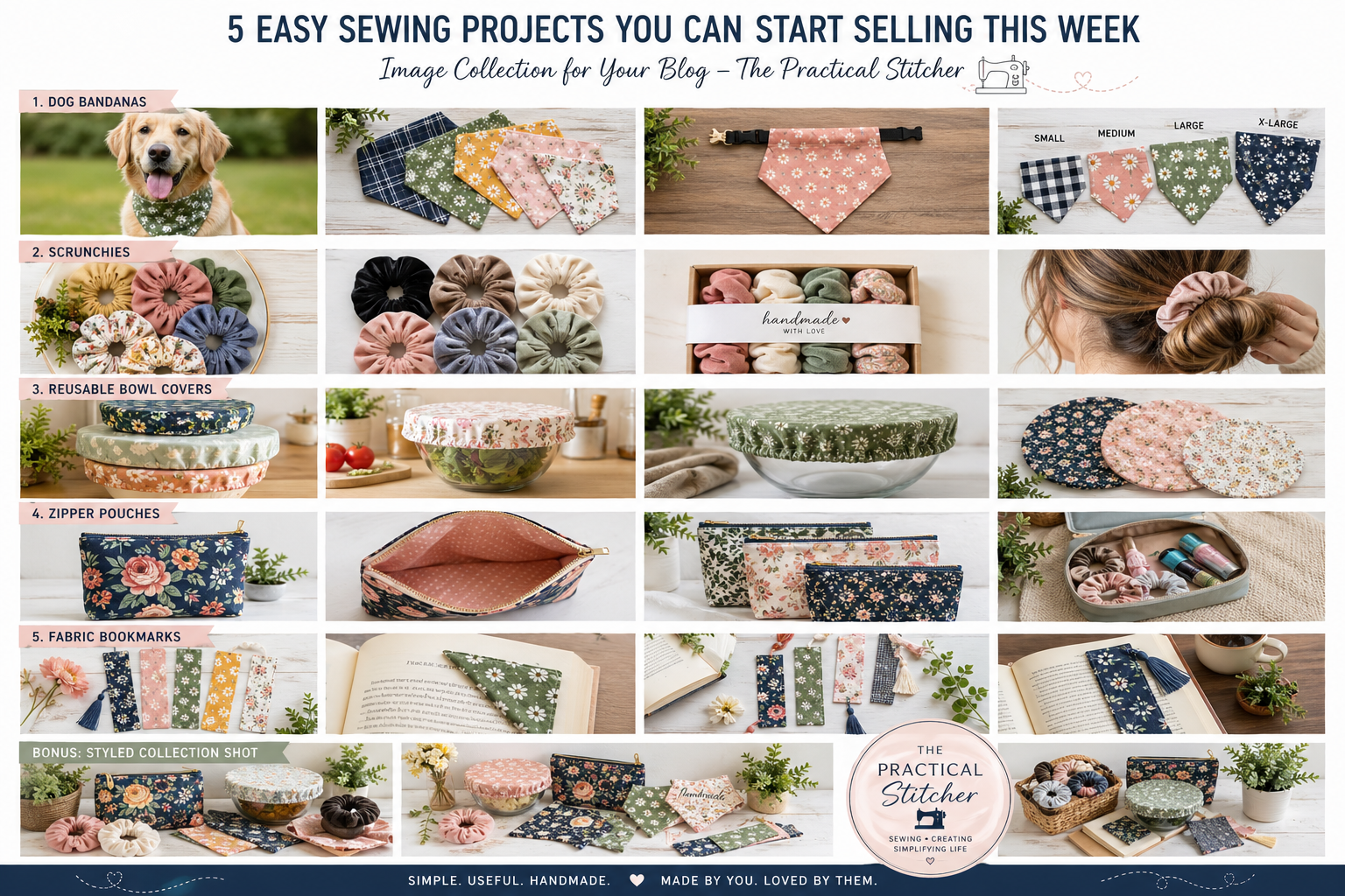 5 Easy Sewing Projects You Can Start Selling This Week