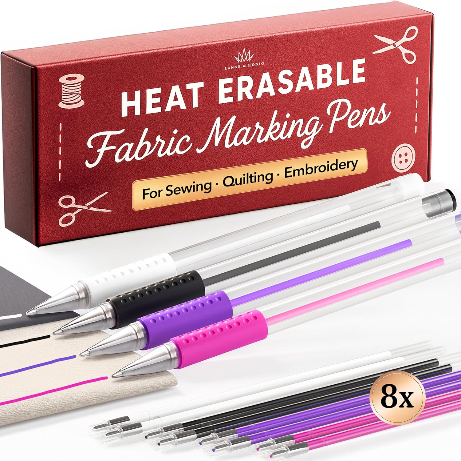 Heat Erasable Fabric Pens Review: Are They Worth Buying?